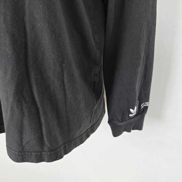 Adidas Tee Men’s Medium The Simpsons Krusty Burger Black Long Sleeve - Picture 5 of 15